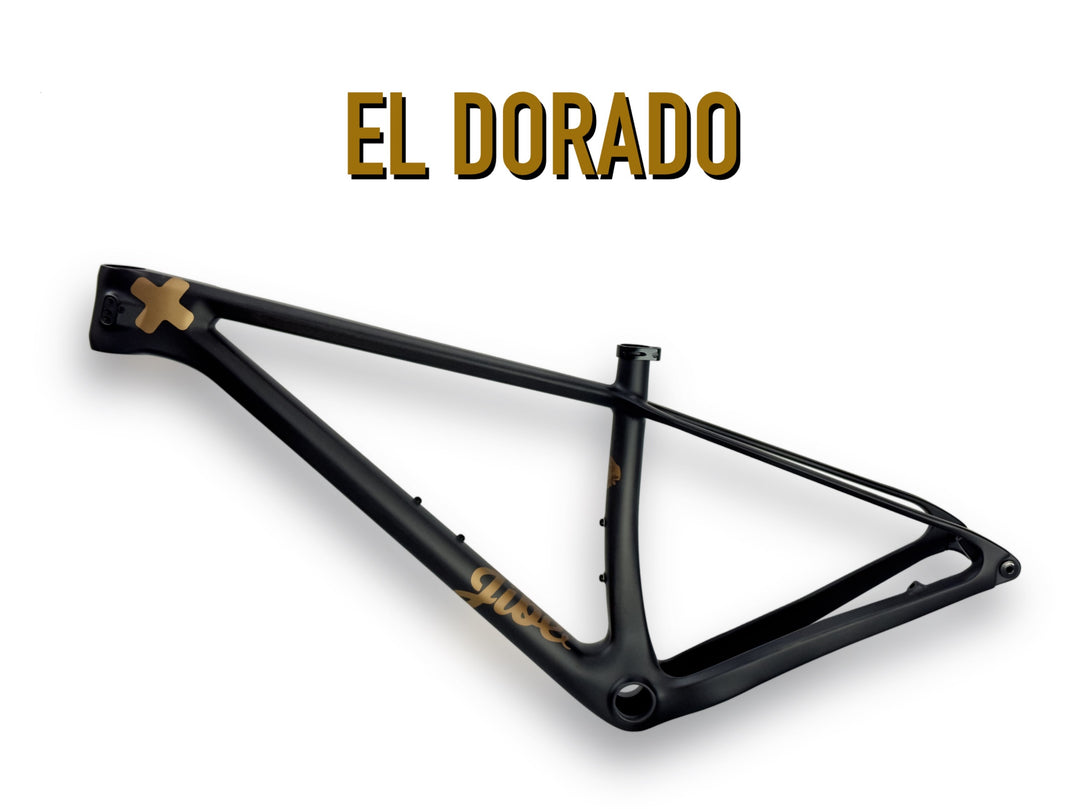 Jibe XCHT carbon fiber frame El Dorado color