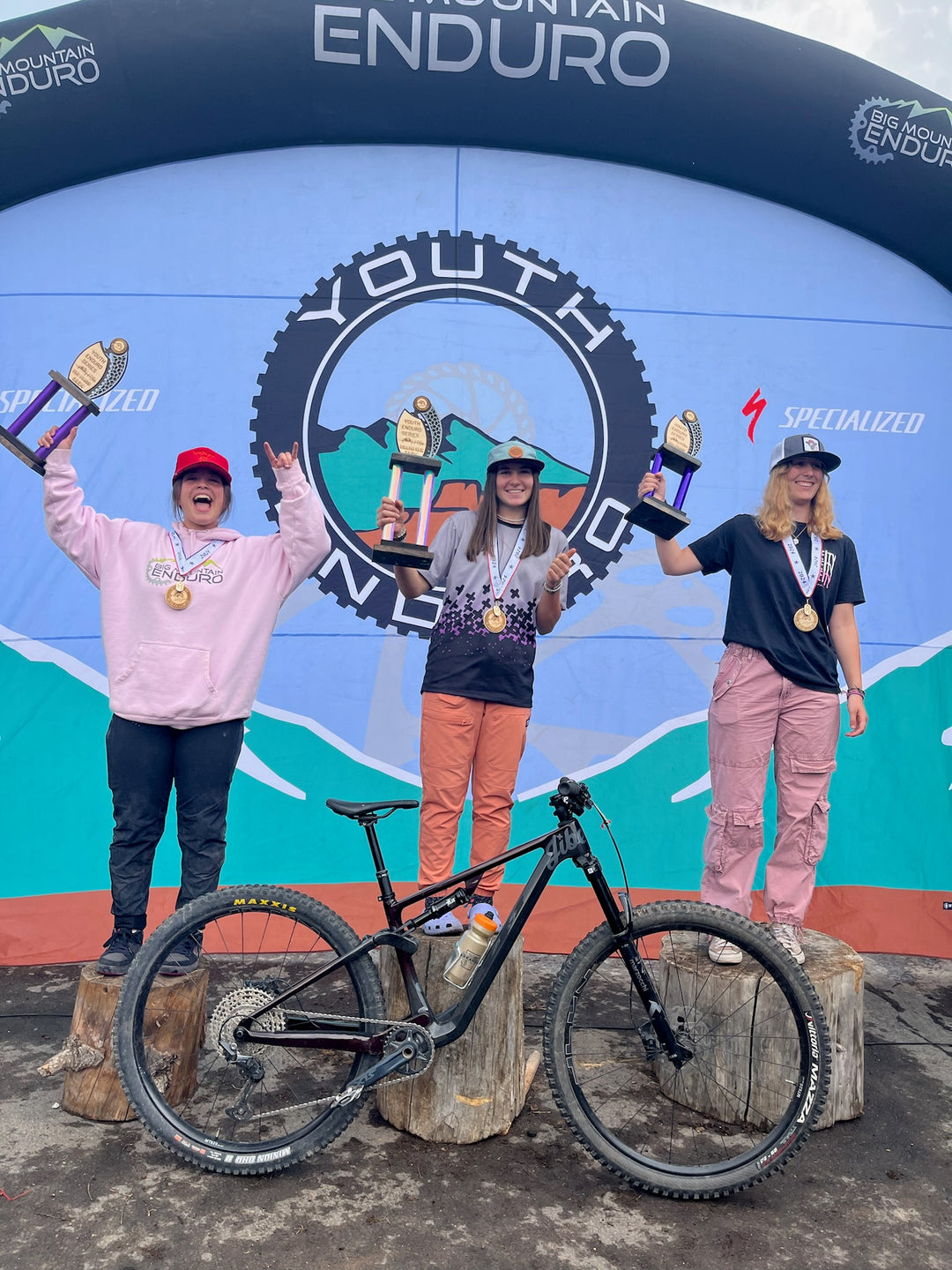 Jibe factory rider Aspen Fonger winning the YES series on a Jibe Jester.