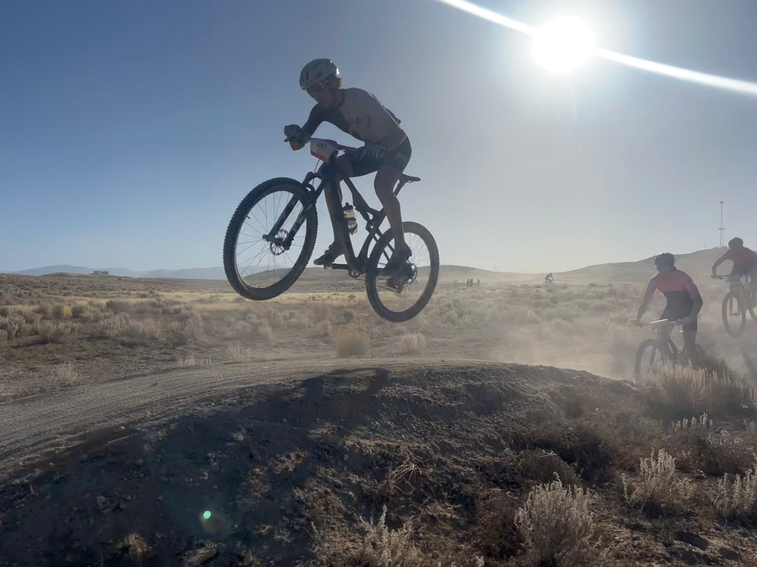 Hazen Cline jumping his Jibe Fully.