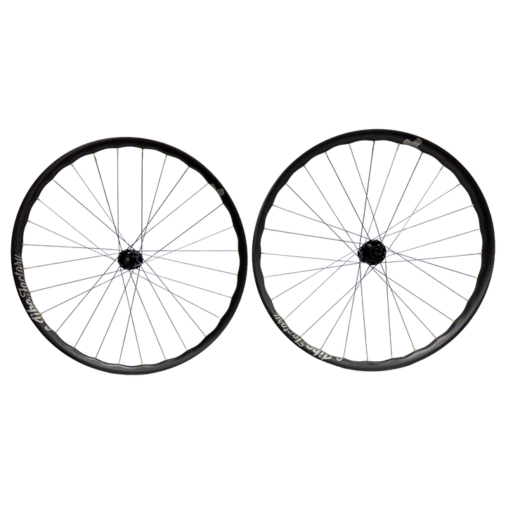 Purple and Blue titanium wheelset build